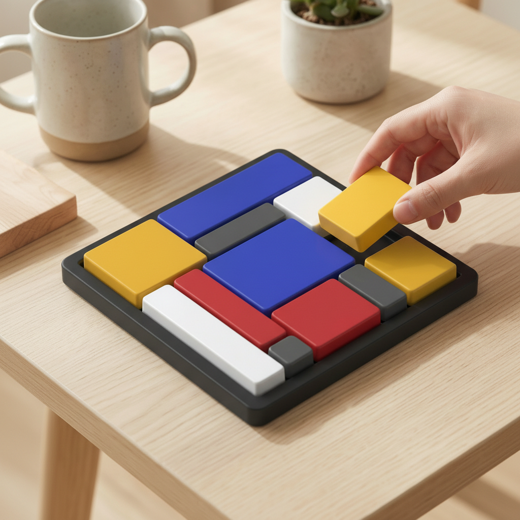 Wooden Puzzle Blocks Shape Sorting Brain Toy