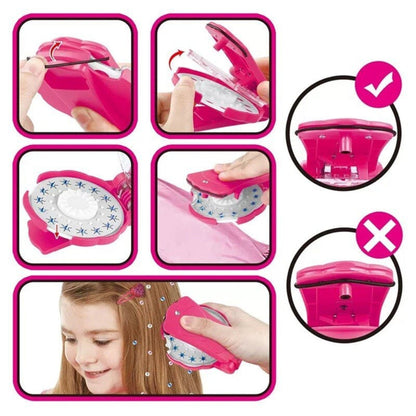 Hair Sparkle Stapler Shiny Accessories Fun
