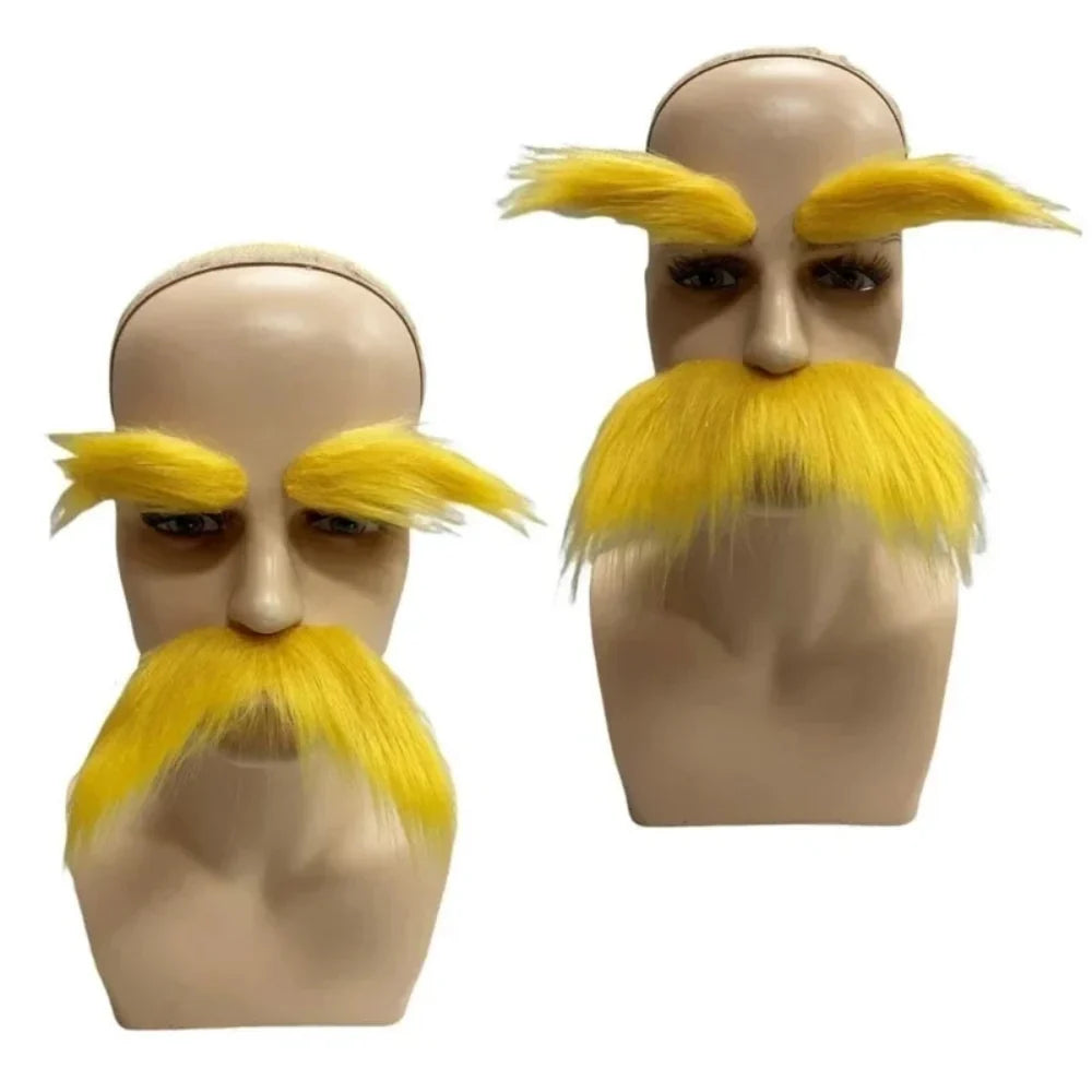 Halloween Accessories Adhesive Mustache