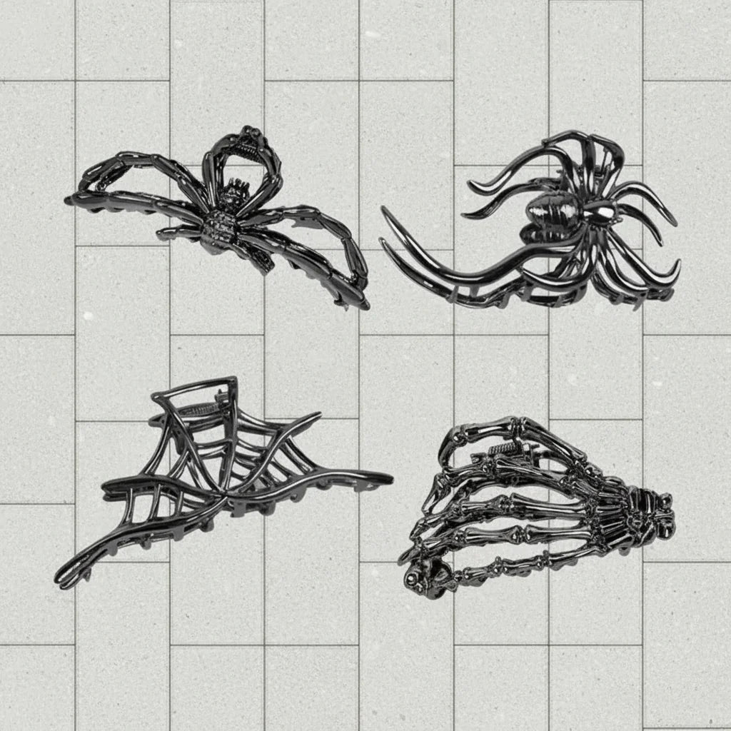 Halloween Accessories Hair Clips Spider Bat