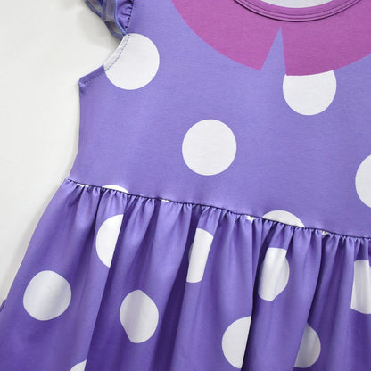 Halloween Costumes Kids Dress Polka Dot