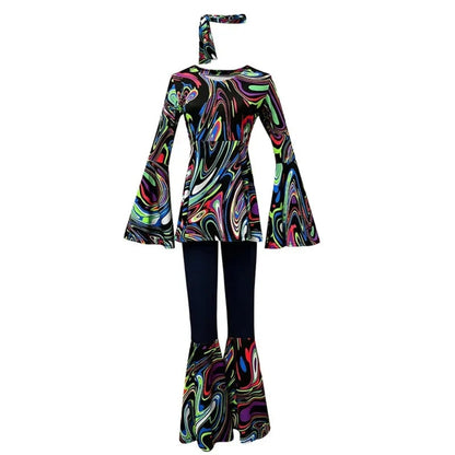 Halloween Costumes Adult Retro Hippie Bell