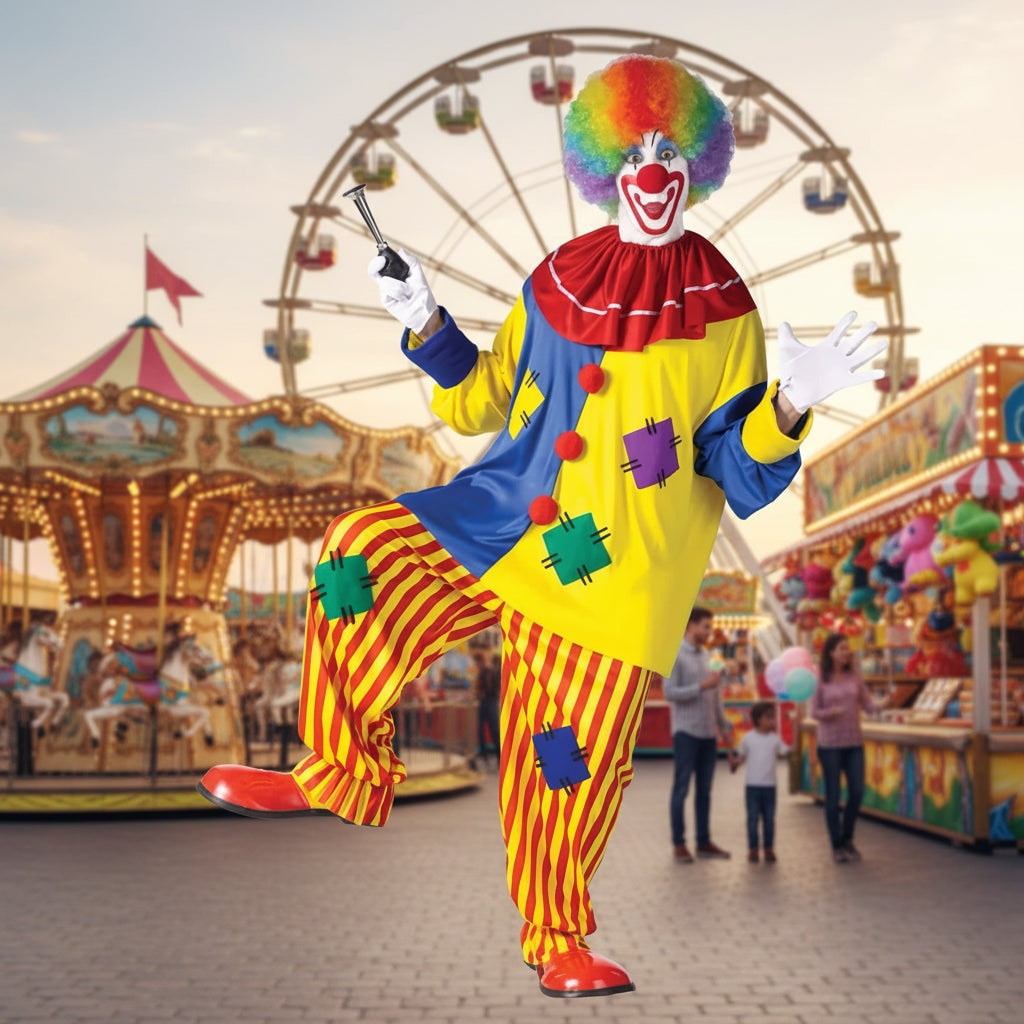 Halloween Costumes Clown Costume Adult