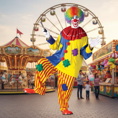 Halloween Costumes Clown Costume Adult