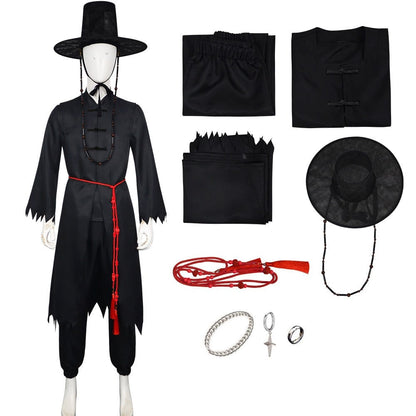 Halloween Costume Korean Hanbok Cosplay