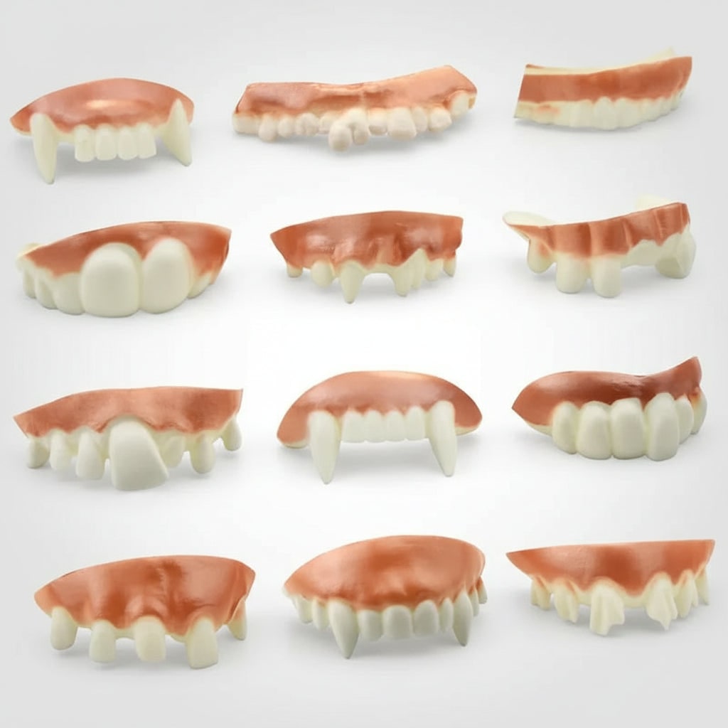 Halloween Costumes Fake Teeth Fun Party