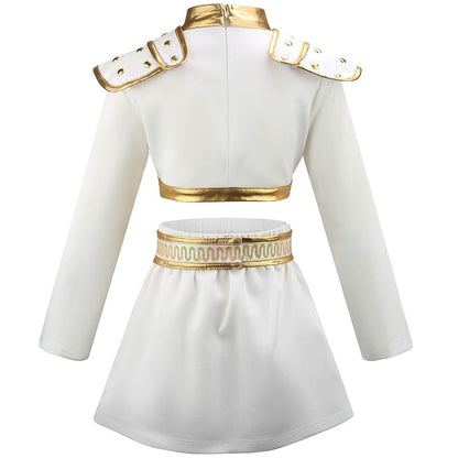 Halloween Costumes Girls Gold Dance Costume