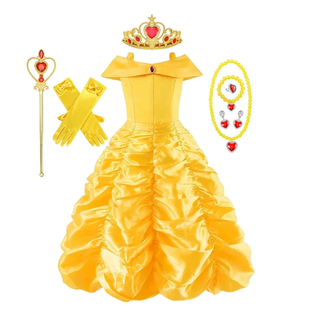 Halloween Costumes Girls Princess Ball Gown