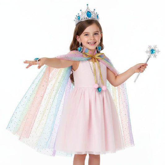 Halloween Costumes Girls Princess Cape
