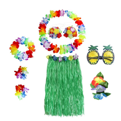 Halloween Costumes Hawaiian Hula Party