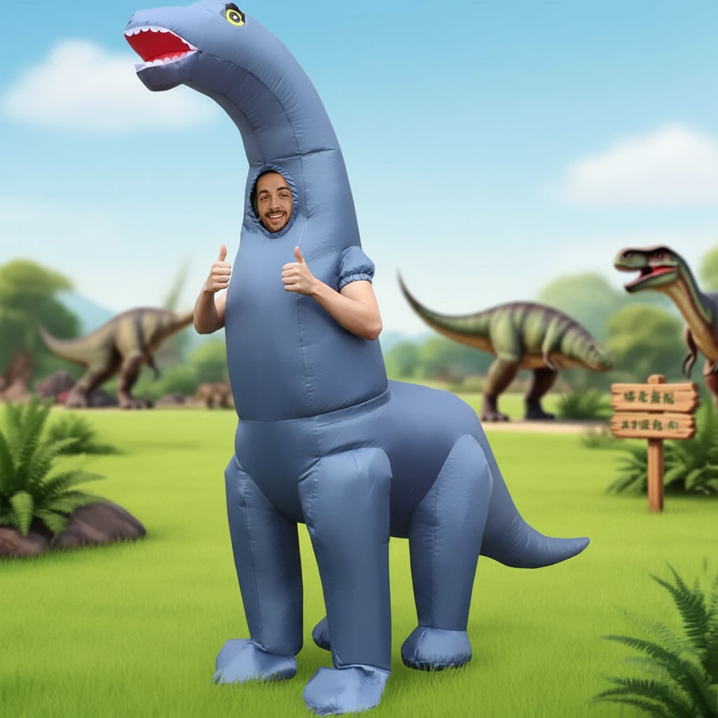 Halloween Costumes Inflatable Dinosaur Funny