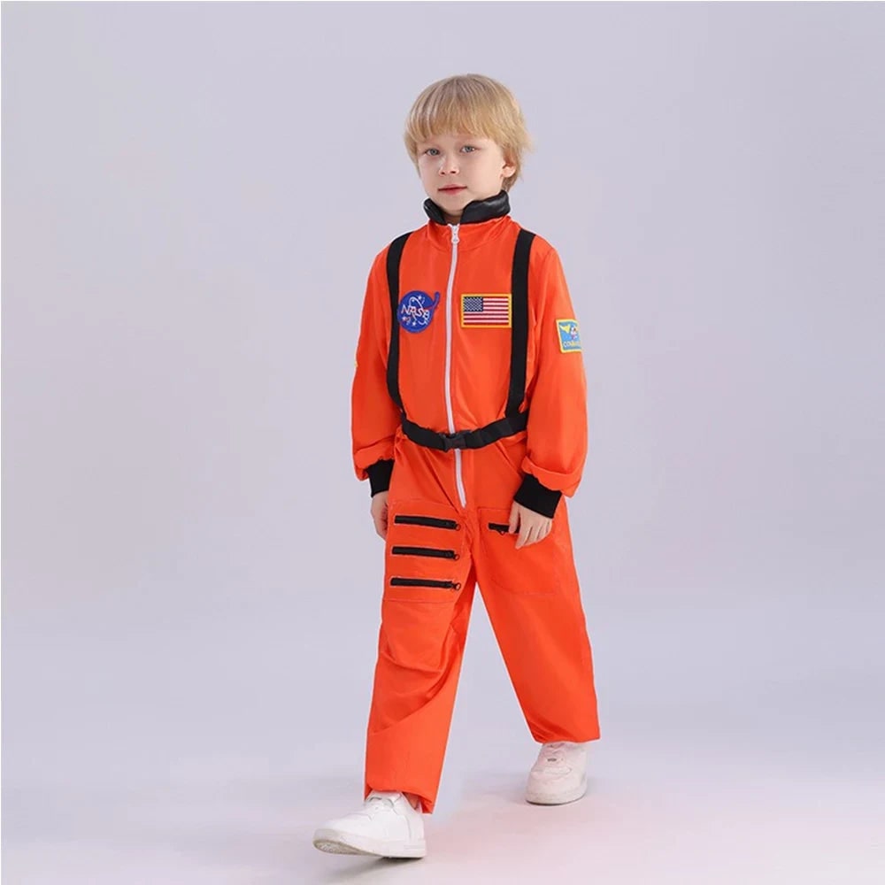 Halloween Costumes Kids Jumpsuit Astronaut