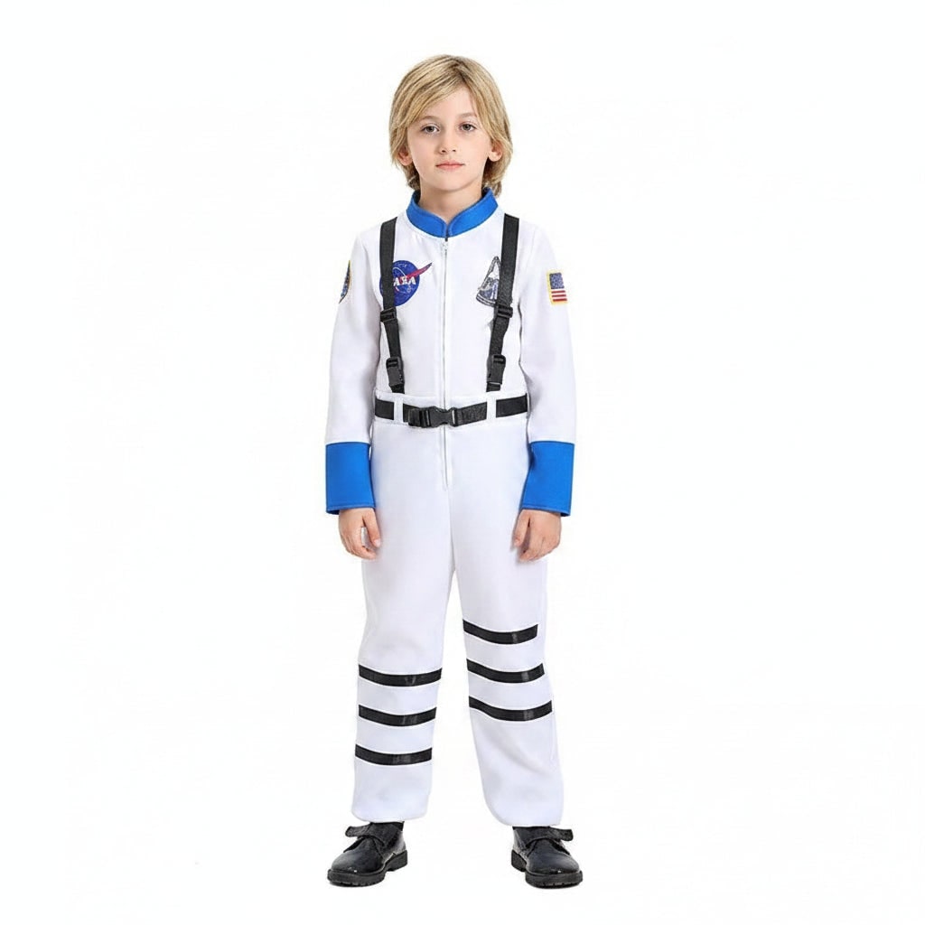 Halloween Costumes Kids Astronaut Jumpsuit