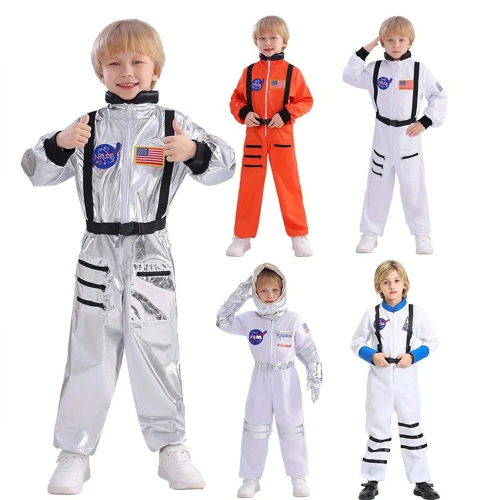 Halloween Costumes Kids Jumpsuit Astronaut