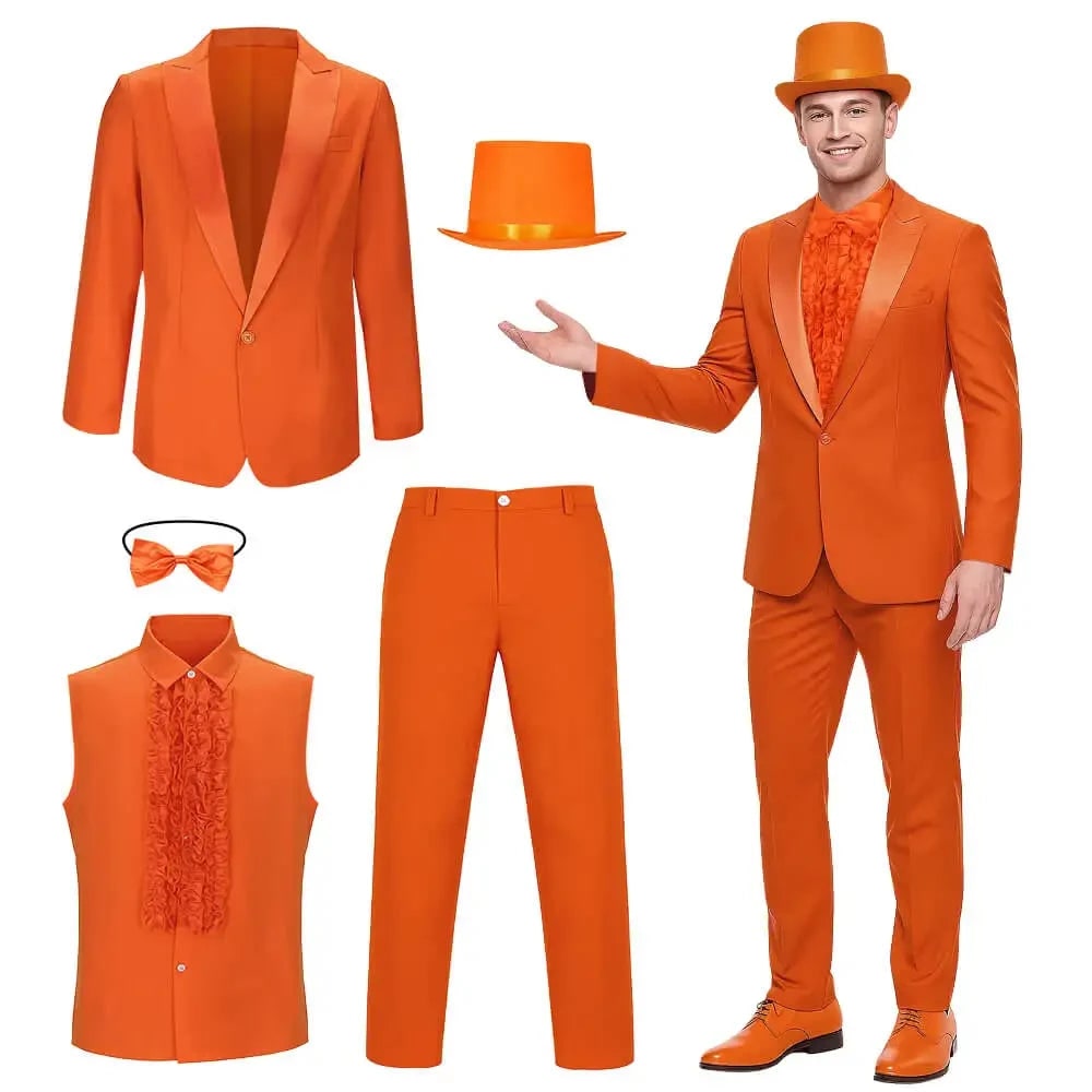 Halloween Costumes Mens Formal Suit Hat