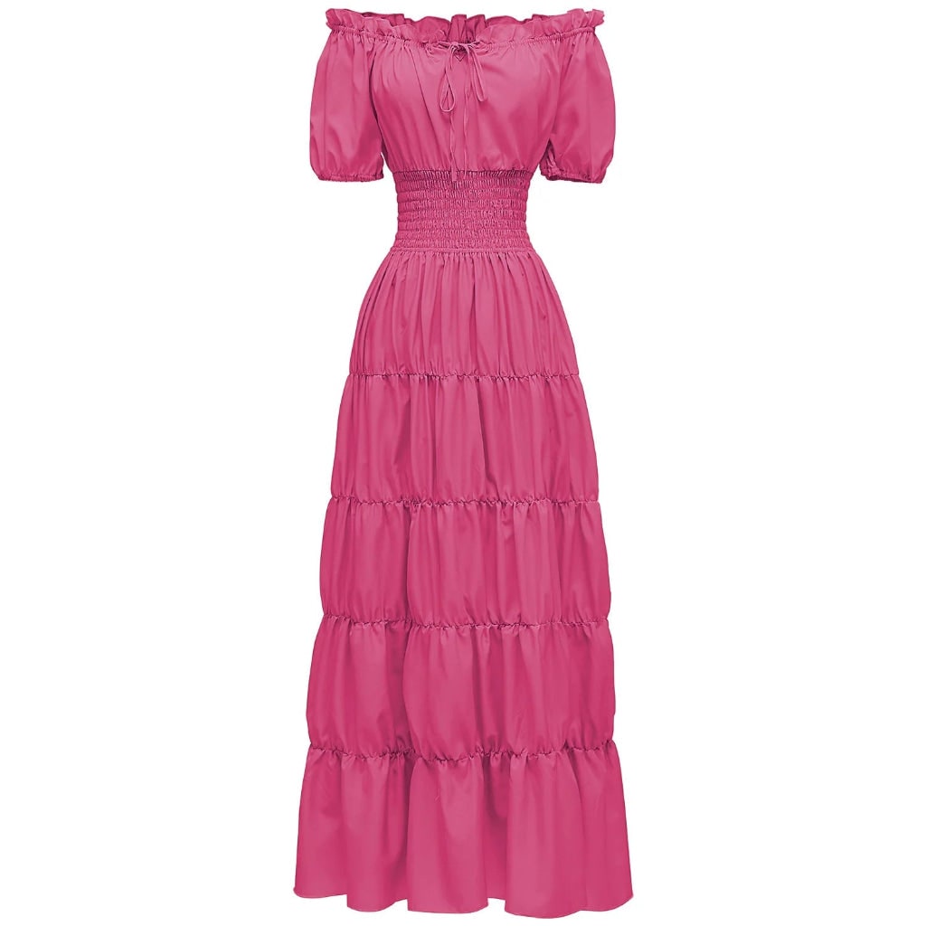 Halloween Costumes Womens Boho Maxi Dress