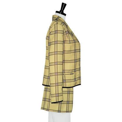 Halloween Costumes Womens Plaid Blazer Skirt