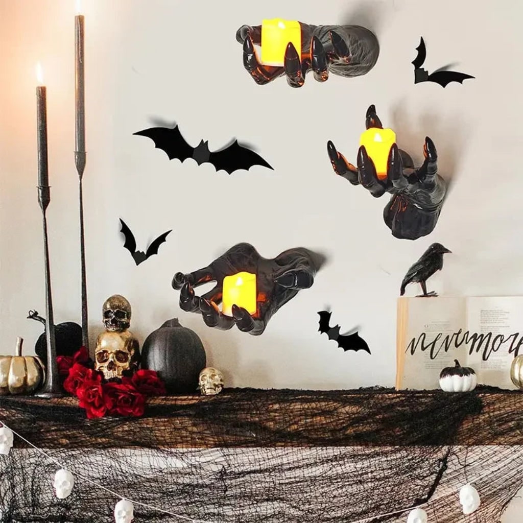 Halloween Decoration 3D Wall Art Gothic Home