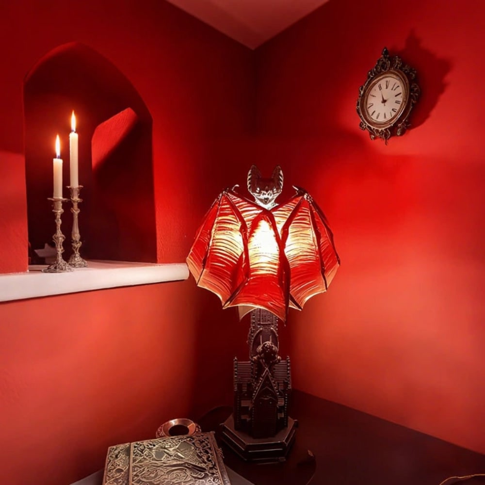 Halloween Decoration Bat Lamp Spooky Home