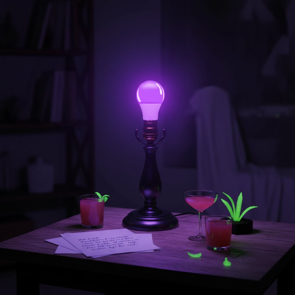 Halloween Decoration Black Light Bulb UV
