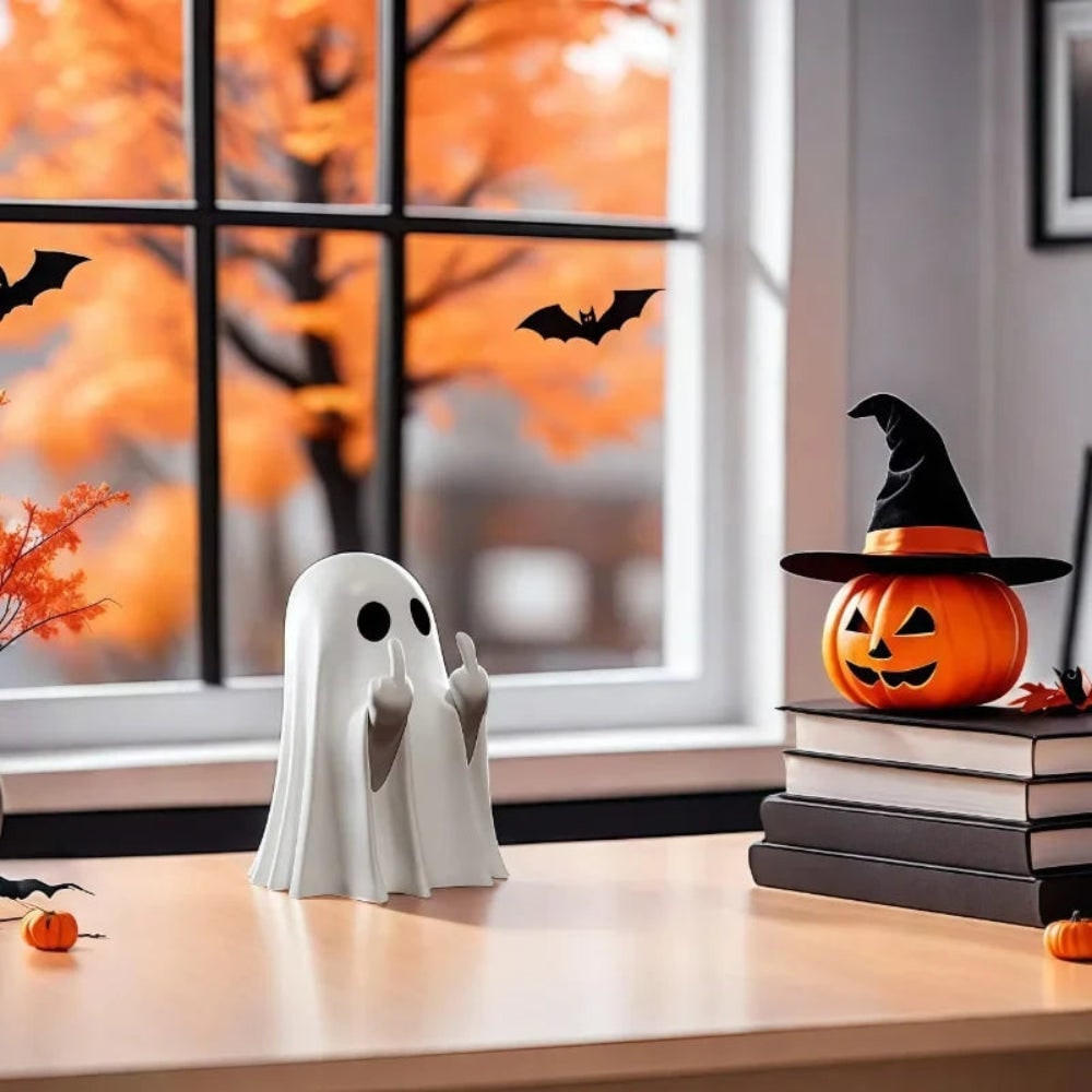 Halloween Decoration Ghost Statue Home