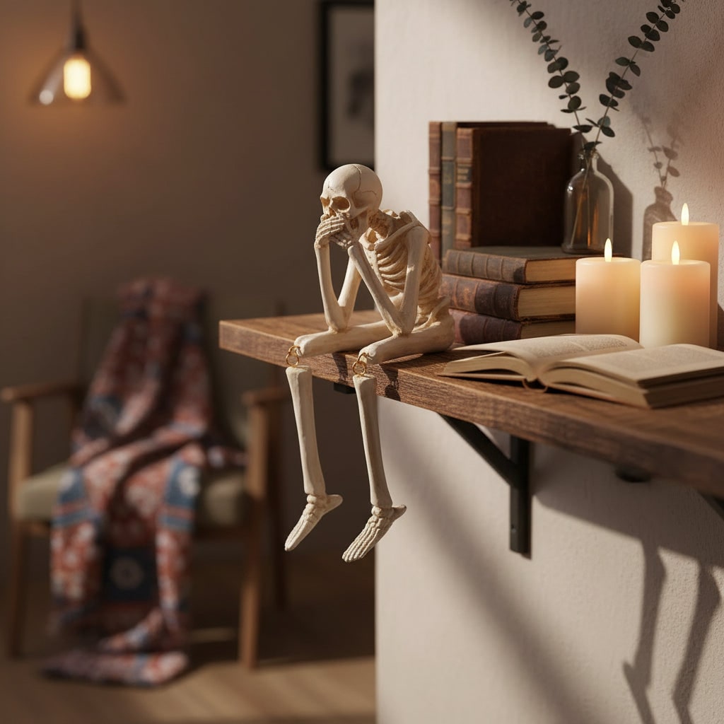 Halloween Decoration Skeleton Figurine Home
