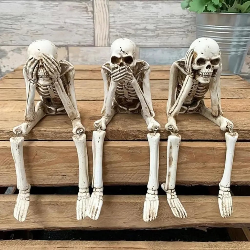 Halloween Decoration Skeleton Figurine Home
