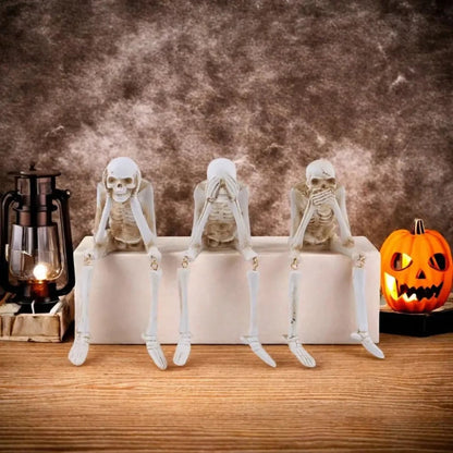 Halloween Decoration Skeleton Figurine Home