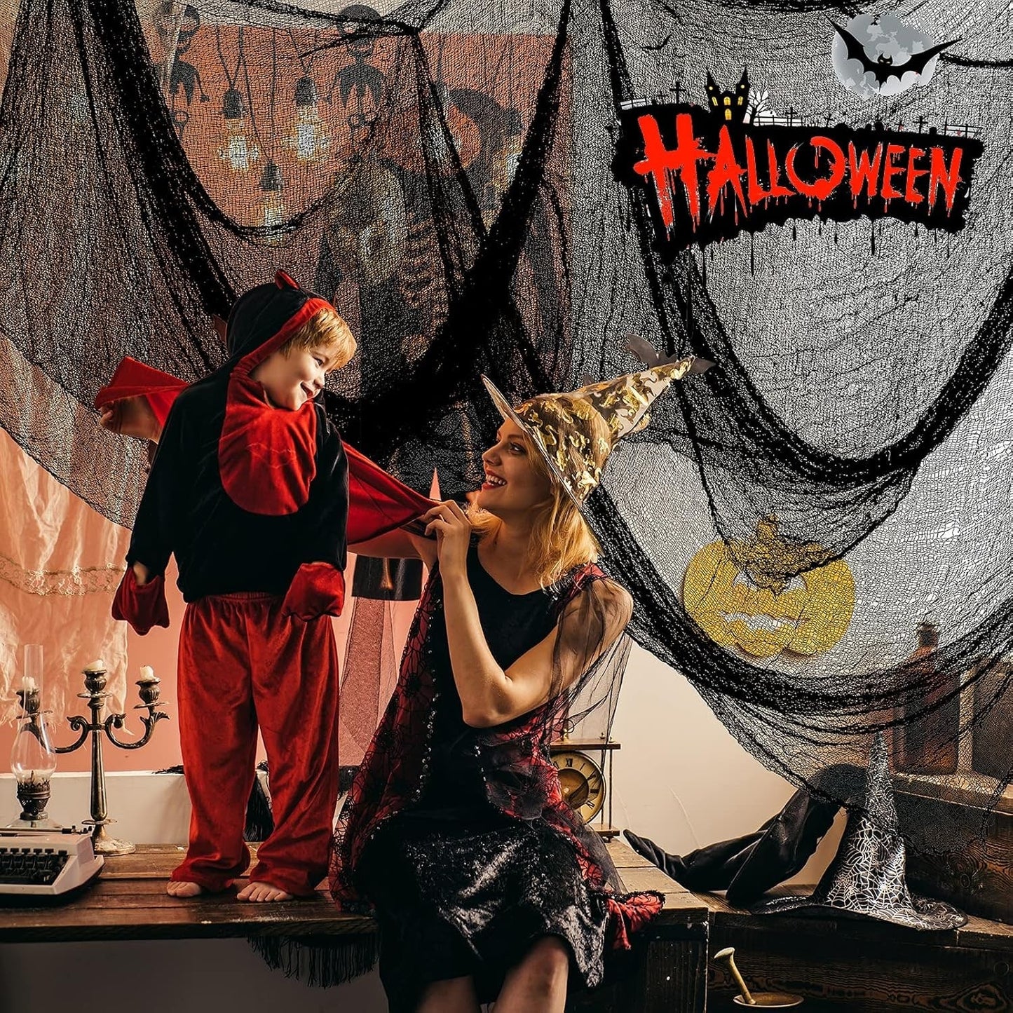 Halloween Decoration Stretchable Fabric