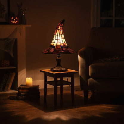 Halloween Decoration Table Lamp Witch Hat