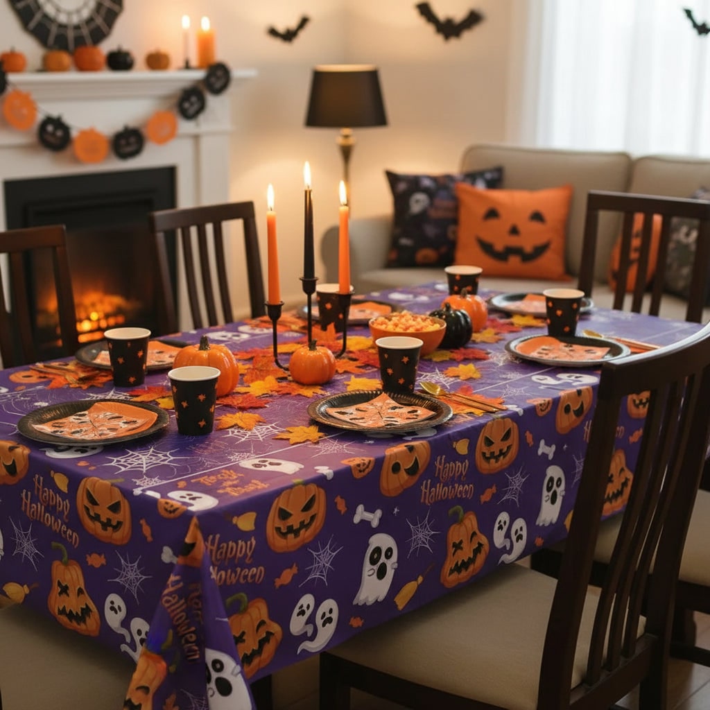 Halloween Decoration Tablecloth Party