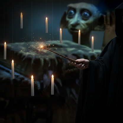 Halloween Decorations Floating Candles LED