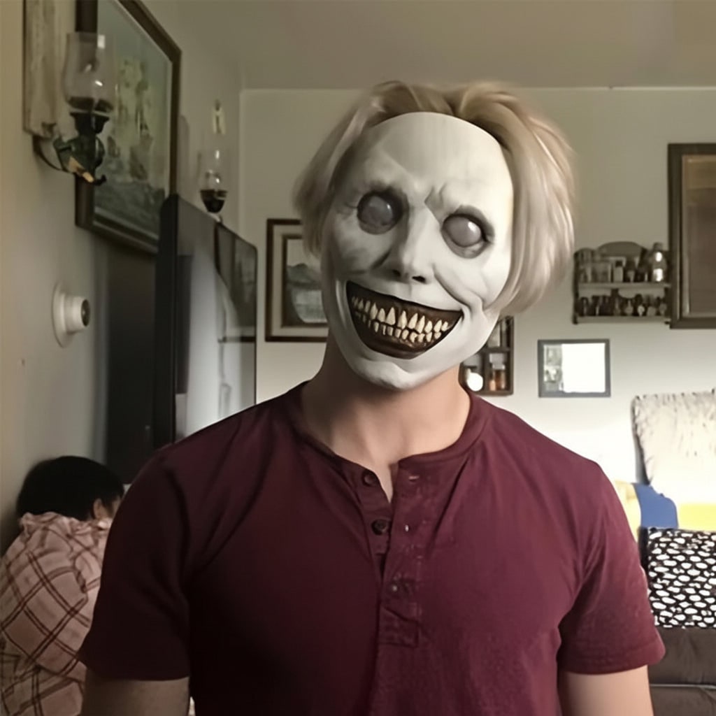 Halloween Mask Scary Horror Face Costume