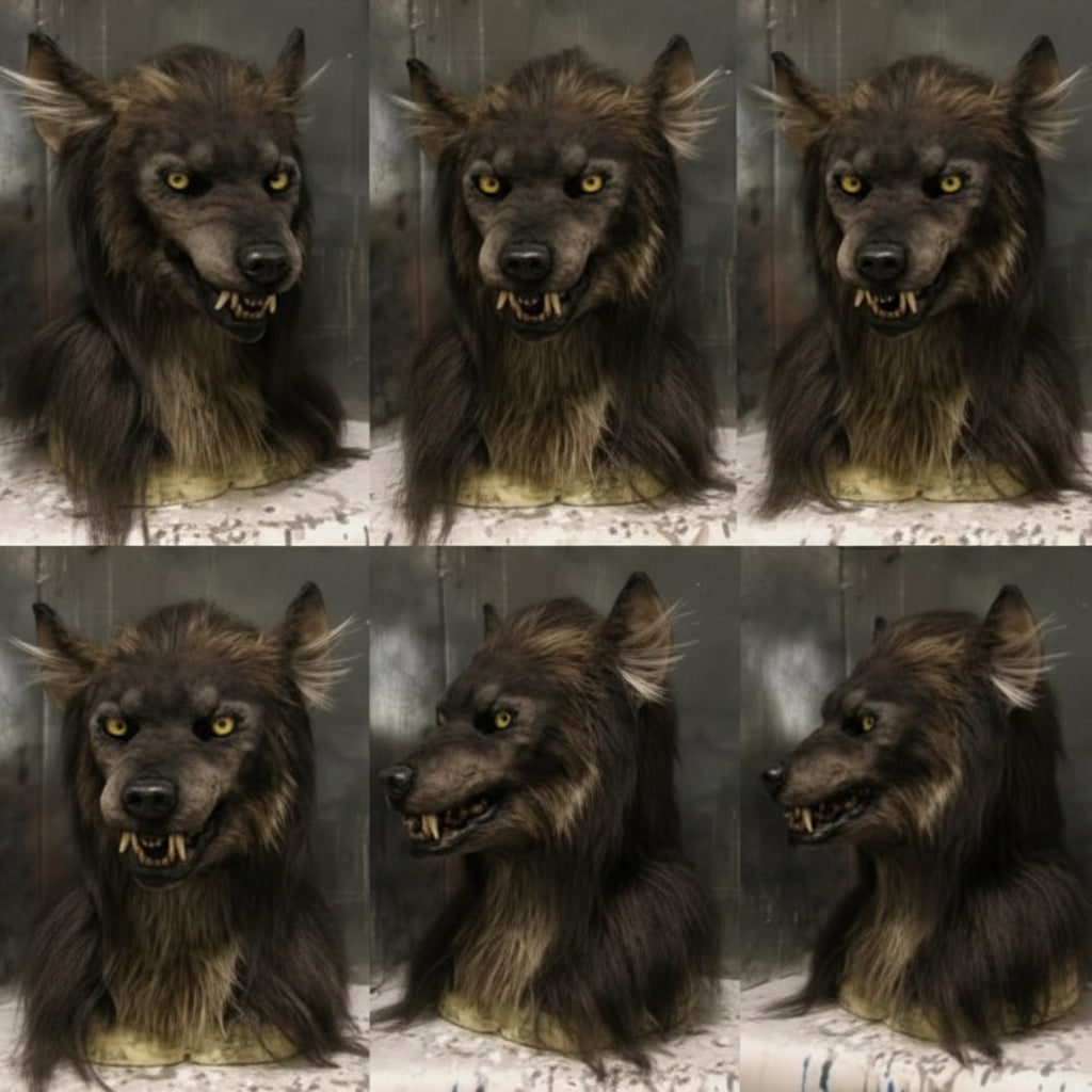 Halloween Mask Wolf Mask Horror Scary