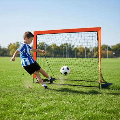 Portable Soccer Net Easy Setup Backyard