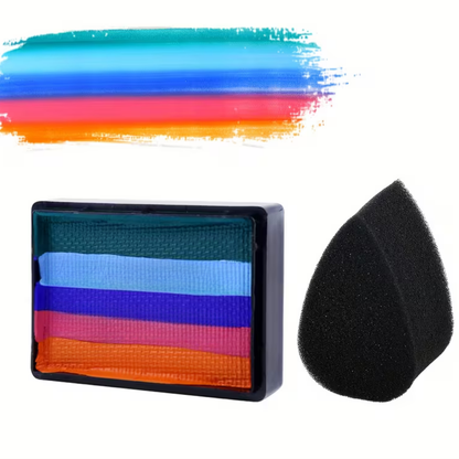 Rainbow Body Paint Set Creative Face Body