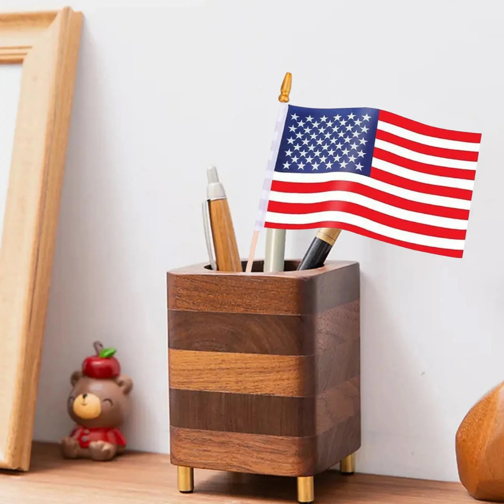 USA Flag Handheld Stick Mini Flags Sports