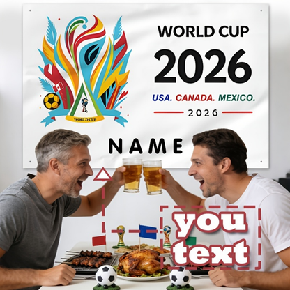 Wall Banner Mexico Flag Custom Soccer Fan