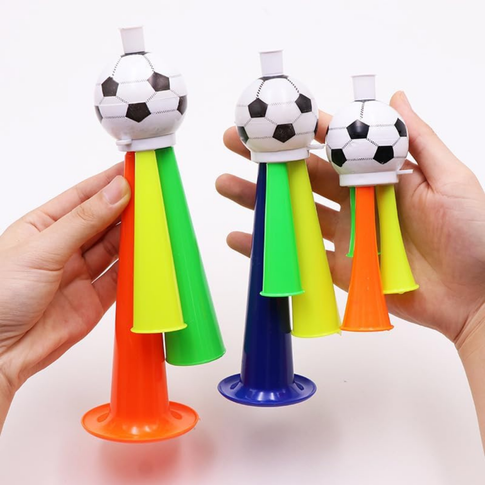 Loud Vuvuzela Horn Set Soccer Cheering