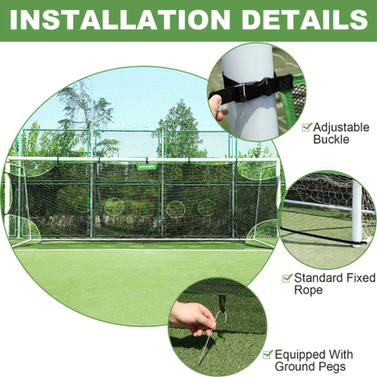 Portable Soccer Net Training Shooting