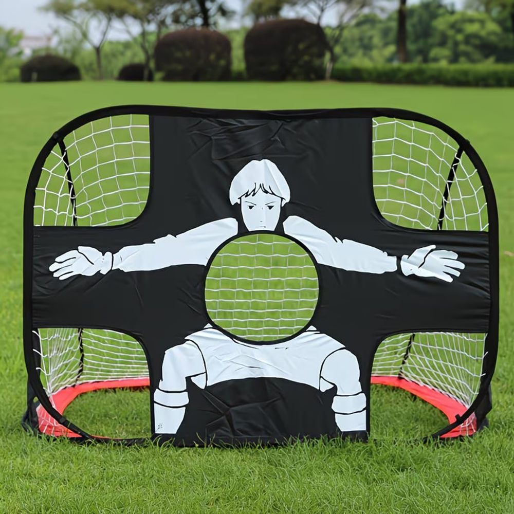 Portable Soccer Goal Target Net Training