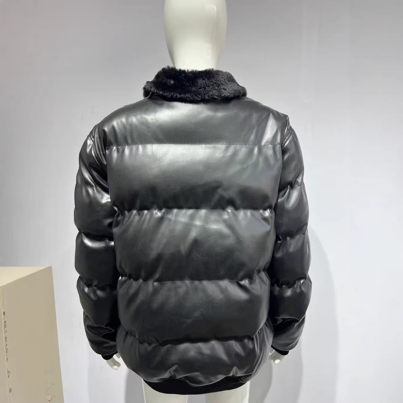 Winter Jacket Puffer High Collar Wind