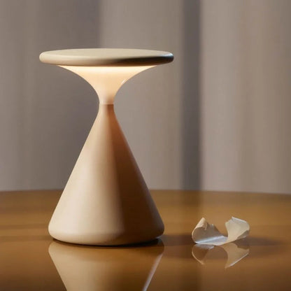 Aurora Wireless Table Lamp Hourglass Design