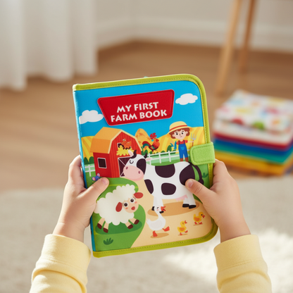 Interactive Childrens Book Farm Montessori
