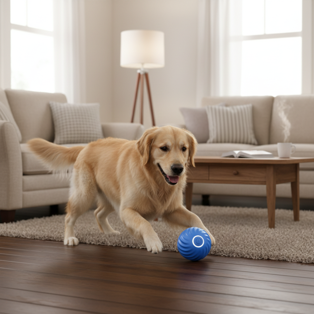 Interactive Dog Toy Durable Ball Engaging