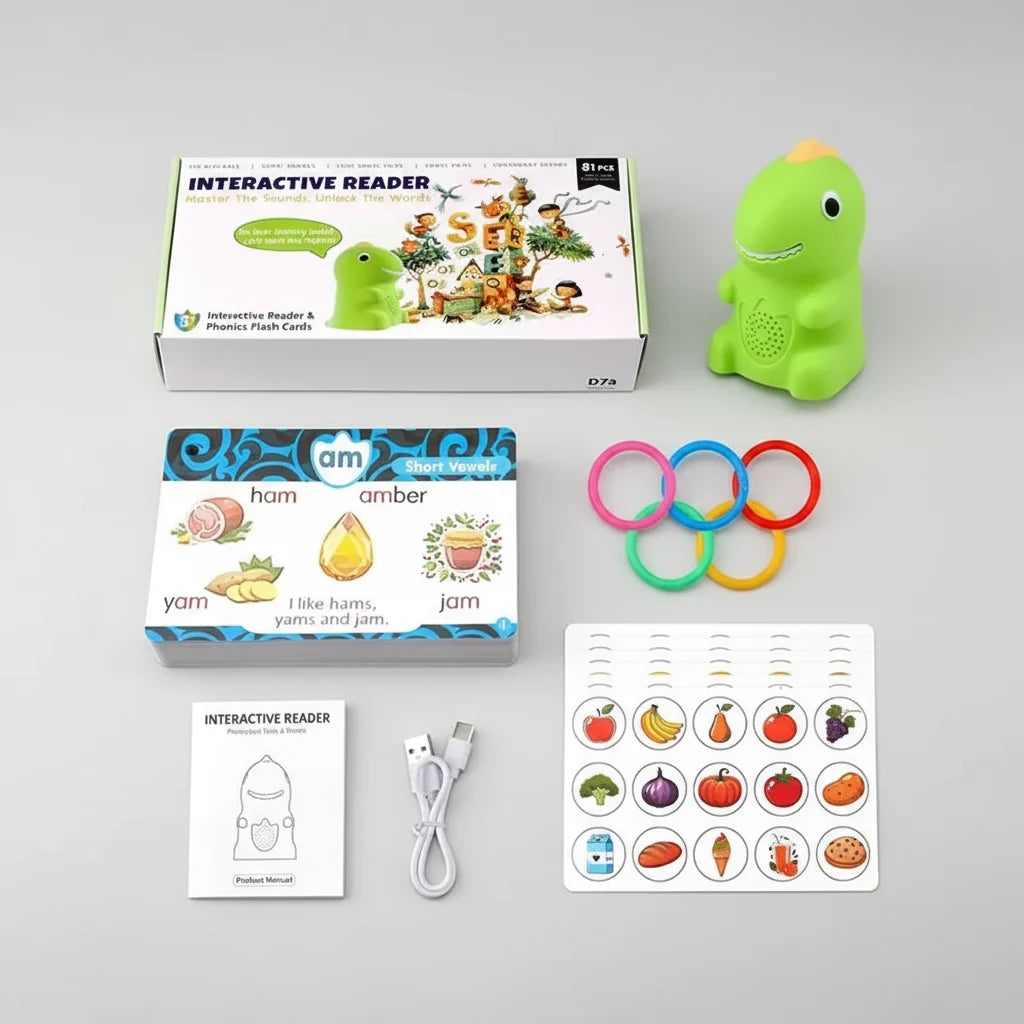 Interactive Reading Pen Flash Cards Voice