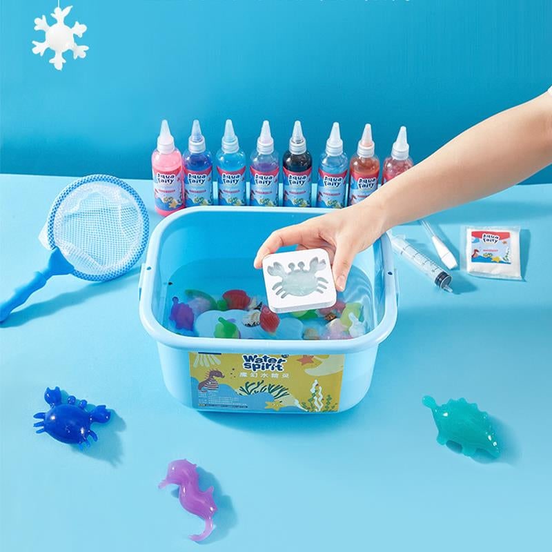 Kids Crafts Water Gel Animal Molds Creative