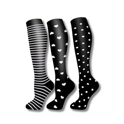 Women's Compression Socks Knee High Support