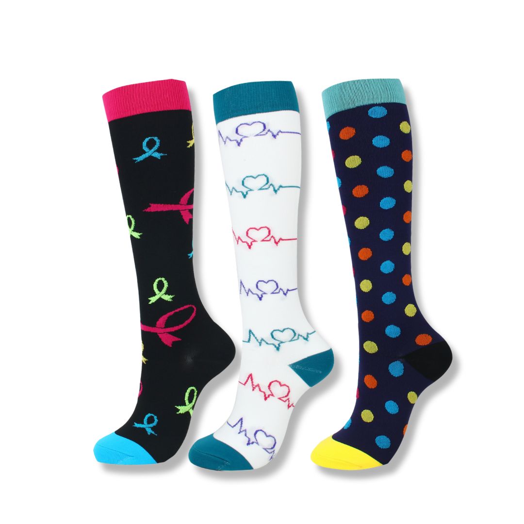 Women's Compression Socks Knee High Support