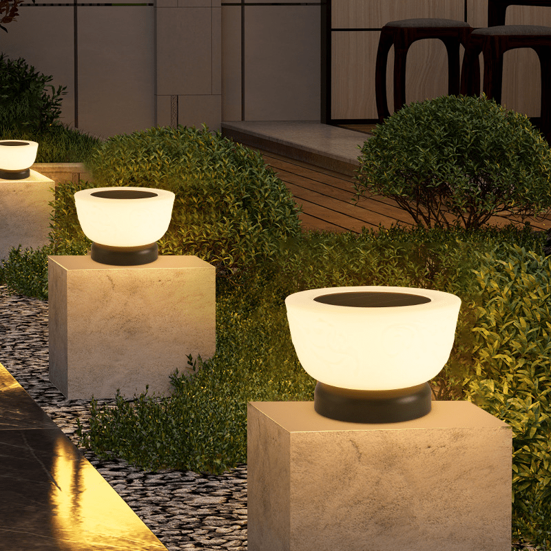 Solar Landing Light Outdoor LED Pathway Lamp